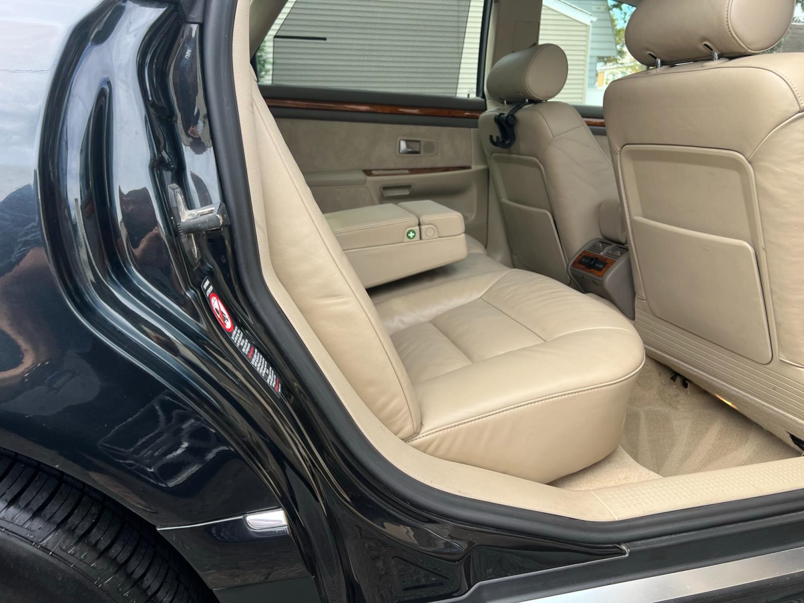 2001 BLACK /Beige leather Audi A8 (WAUML54DX1N) , located at 1018 Brunswick Ave, Trenton, NJ, 08638, (609) 989-0900, 40.240086, -74.748085 - This is a very special vehicle! 1 owner that has been kept in the garage since brand new!! Fully serviced throughout the years and is still like Brand New with no dings, dents or scratches! A truly must see to appreciate as the original price of this car was over $70,000!! Please call Anthony to set - Photo #25